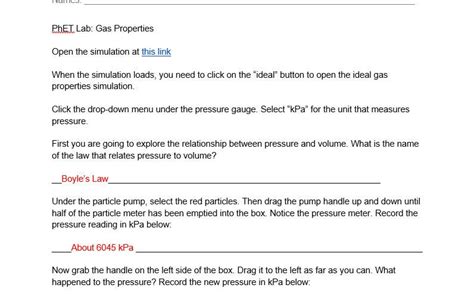 Full Download Phet Simulation Gas Properties Answer Key 
