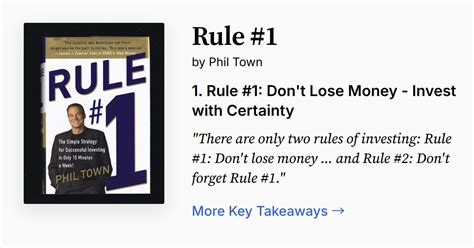 phil town rule 1