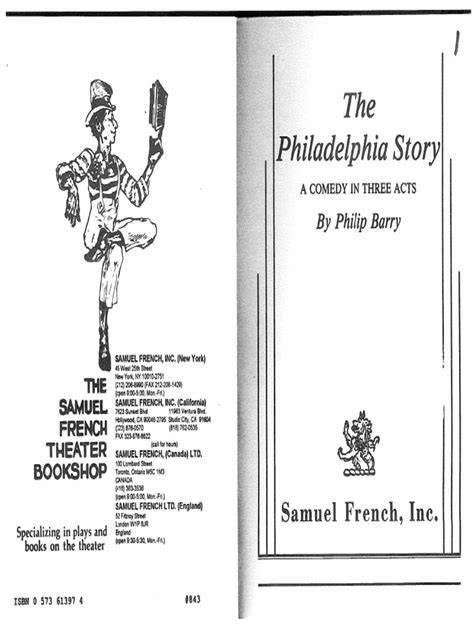 philadelphia story script barry