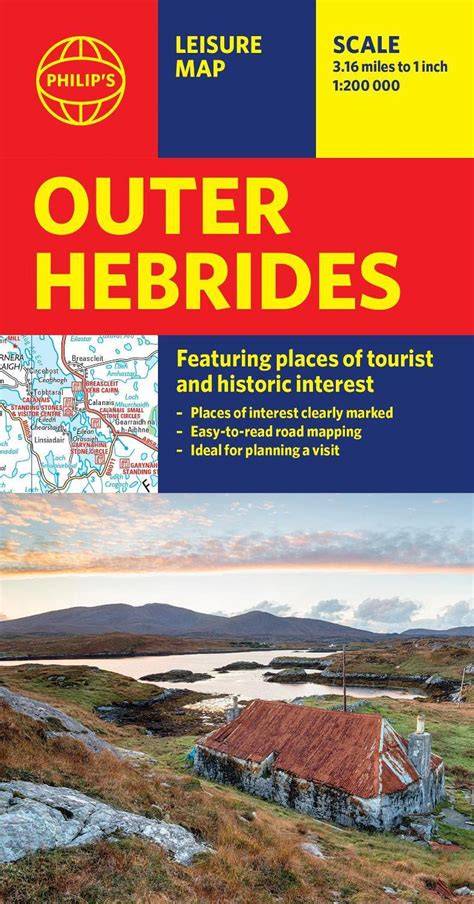 philip s outer hebrides leisure and tourist map 2