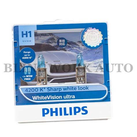 philips h1 white vision eBay