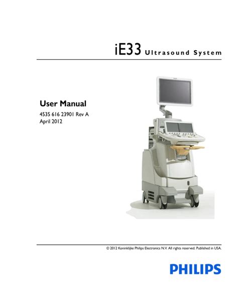 philips ie33 user manual