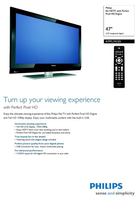 Download Philips 47 Lcd Tv Manual 