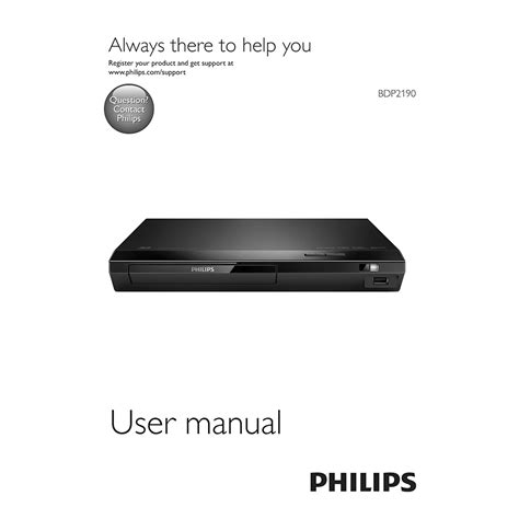Read Philips Dvd Player User Guide 