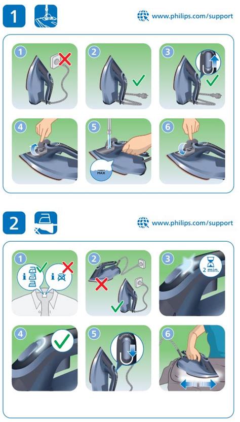 Download Philips Iron User Guide 