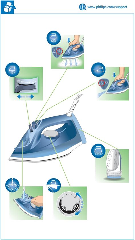 Download Philips Iron User Guide 