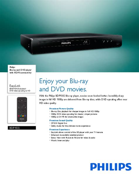 Read Philips Video Disc Player Manual 