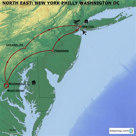 philly to washington