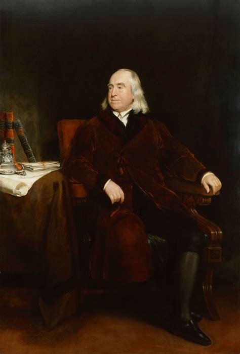 Philosopher Jeremy Bentham