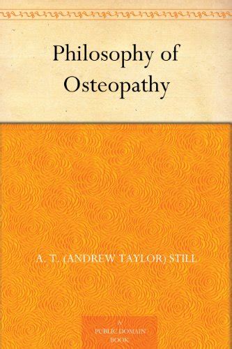 Philosophy Of Osteopathy