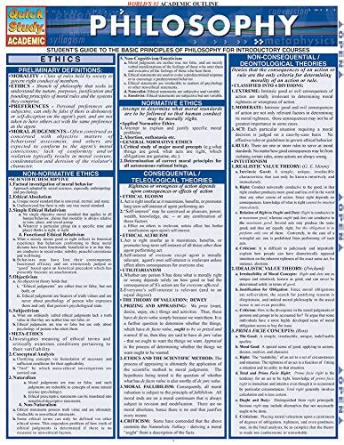 Philosophy Quickstudy Reference Guides Academic