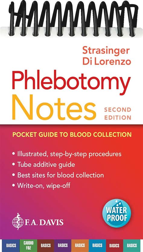 Phlebotomy Notes Pocket Guide To Blood Collection