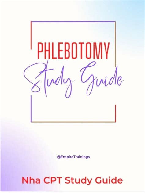 Download Phlebotomy Study Guide 2014 