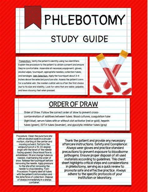 Read Online Phlebotomy Study Guide 8Th Edition 
