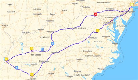 phoenix to nashville by car, road map - Road Trips Forum