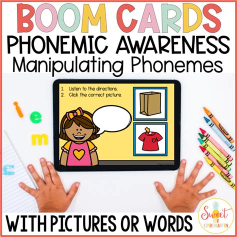 Phoneme Manipulation Activities Sweet For Kindergarten Phonemic Awareness Activities For Kindergarten - Phonemic Awareness Activities For Kindergarten