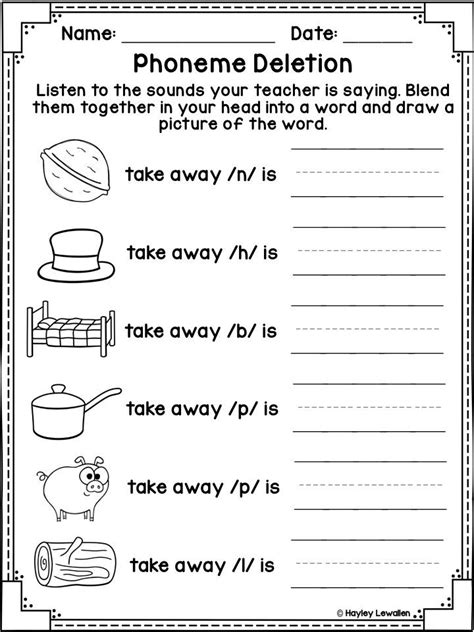 Phonemic Awareness Lessons For 2nd Grade Teaching Resources Phonemic Awareness Activities For 2nd Grade - Phonemic Awareness Activities For 2nd Grade