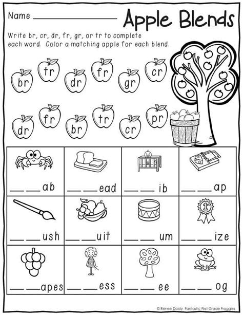 Phonic Worksheets First Grade Teaching Resources Tpt Phonic Worksheets For First Grade - Phonic Worksheets For First Grade