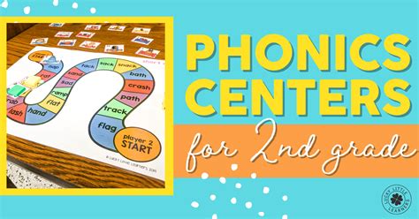 Phonics Centers For Second Grade Lucky Little Learners Literacy Centers For Second Grade - Literacy Centers For Second Grade