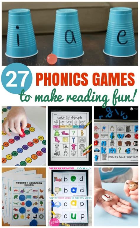 Phonics Games And Activities For Kindergarten Amp 1st Phonics Activities For 1st Grade - Phonics Activities For 1st Grade