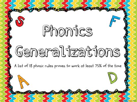 Phonics Generalizations Primary Junction Phonic Sound Of C And K - Phonic Sound Of C And K