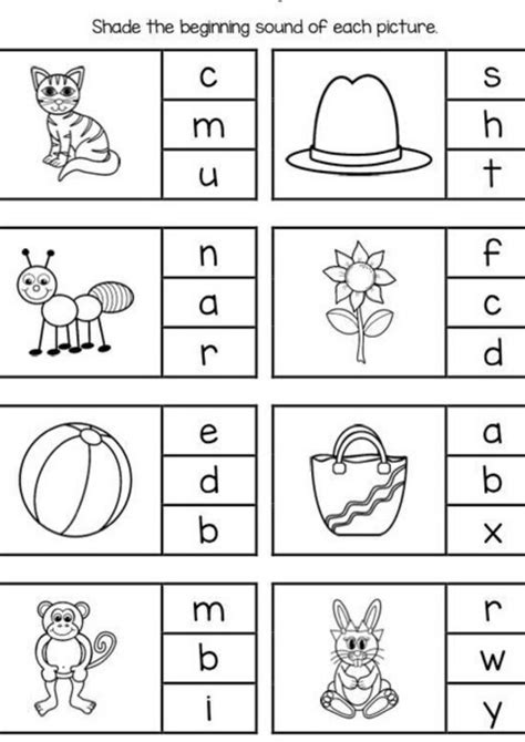 Phonics Kids Worksheets Preschool Printable Learn To Read Preschool Phonics Worksheets - Preschool Phonics Worksheets