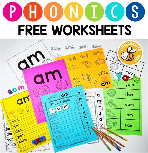 Phonics Kindergarten   Phonics Worksheets Kindergarten Mom - Phonics Kindergarten