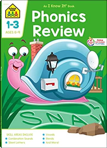 Phonics Review 1 3 Workbook 8211 64 Pages Grade 1 Phonics Workbook - Grade 1 Phonics Workbook
