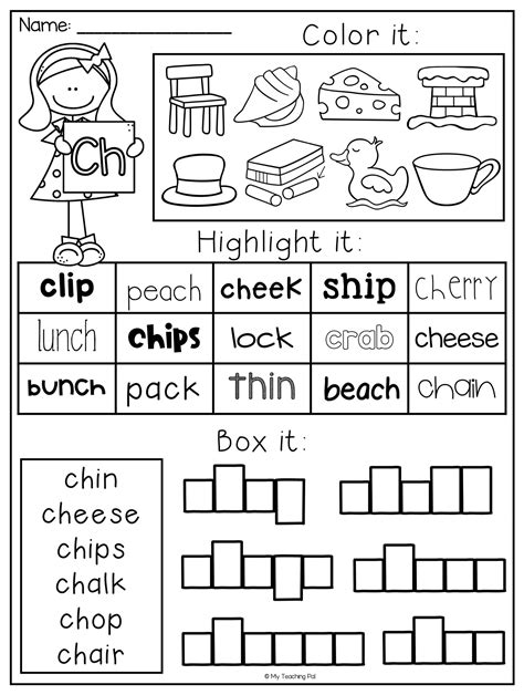 Phonics Worksheets Ch Words Super Teacher Worksheets Sh Worksheets For 1st Grade - Sh Worksheets For 1st Grade