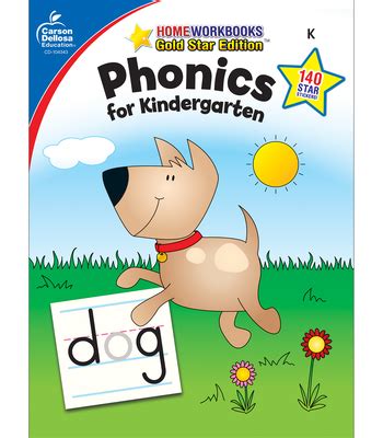 Full Download Phonics For Kindergarten Grade K Home Workbook 