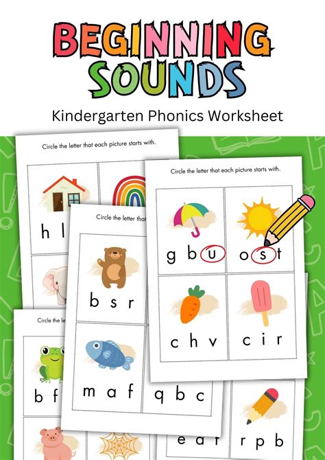 phonicsworksheet22 Worksheets Library