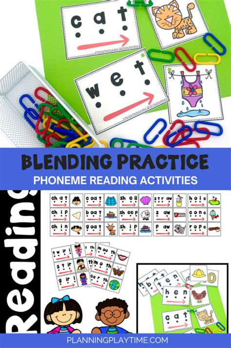 Phonological Awareness Fun Phoneme Blending Activities For Blending Activities For Kindergarten - Blending Activities For Kindergarten