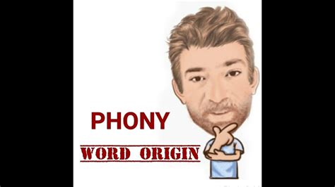 phony / phoney — Wordorigins.org