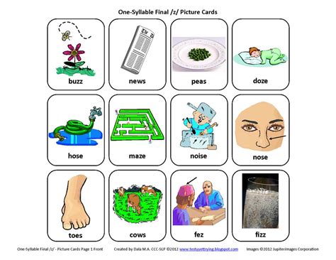 Photo Articulation Test