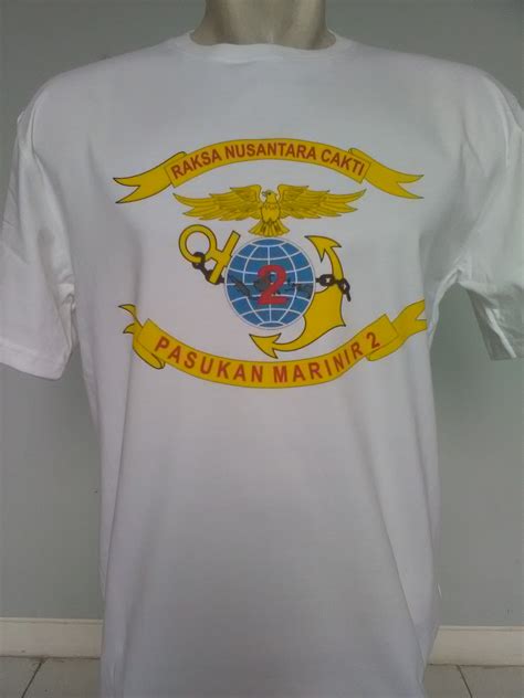 Photo Desain Baju Kaos Angkatan Laut Kerabatdesain Baju Angkatan - Baju Angkatan