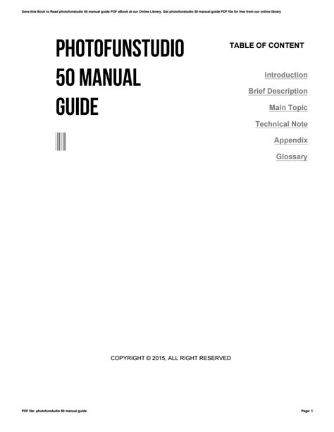 Full Download Photofunstudio 50 Manual Guide 