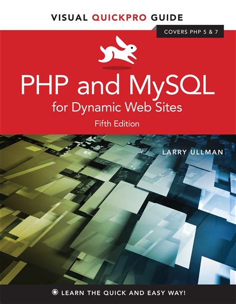 Php And Mysql For Dynamic Web Sites Visual Quickpro Visual Quickpro S