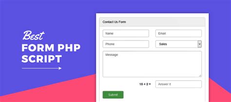 php form script hook