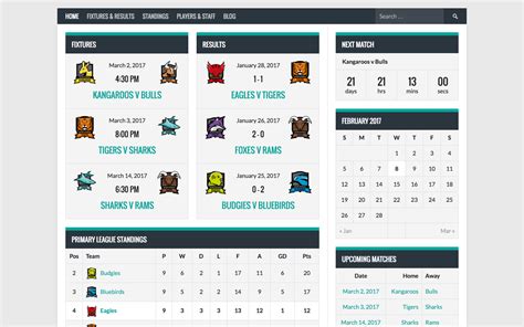 php league manager wordpress