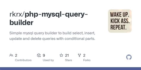 php query builder github