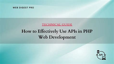 Php Web Services Apis For The Modern Web