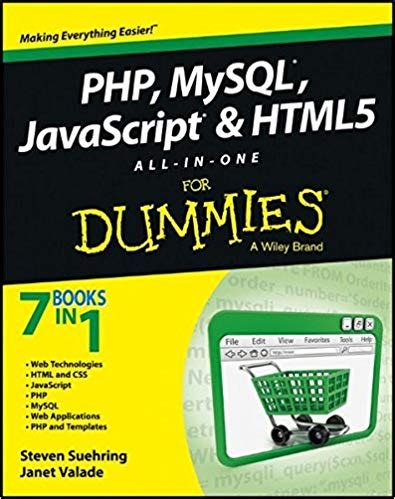 Read Online Php Mysql Javascript Html5 All In One For Dummies 