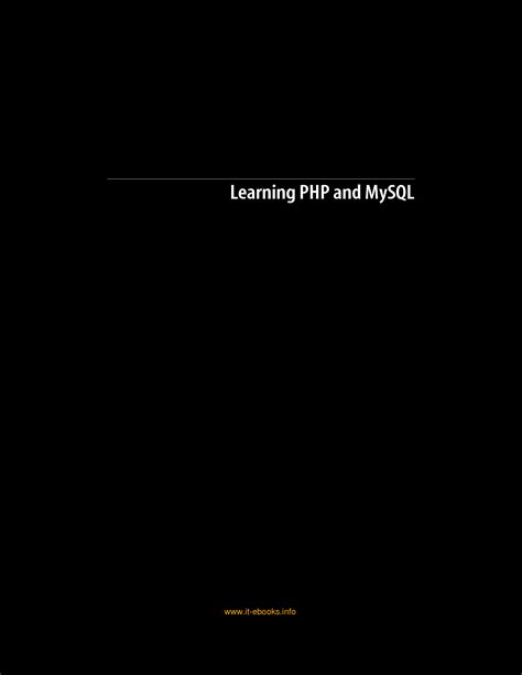 Full Download Php Programming With Mysql 2Nd Edition Answers 