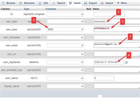 Read Online Phpmyadmin User Guide 