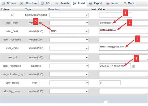 Read Phpmyadmin User Guide 