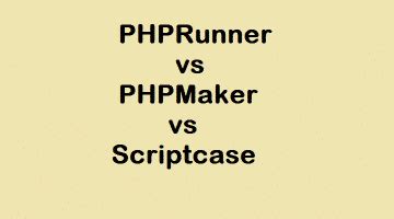 phprunner or script case