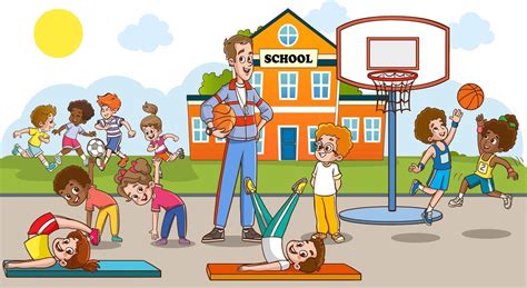 Physical Education Drawing