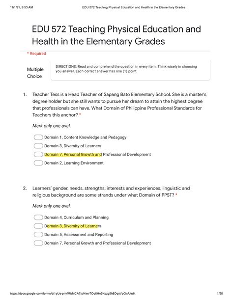 Physical Education In Elementry Grades Essay Elementry School Science Experiments - Elementry School Science Experiments