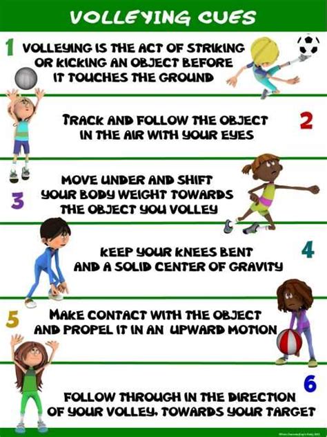 physical education learning packets volleyball answer answers