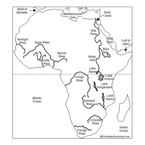 Physical Features Of Africa Printable Worksheet Physical Features Of Africa Worksheet - Physical Features Of Africa Worksheet